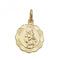 9ct Yellow Gold St Christopher Hollow Pendant PN154Acotis Gold JewelleryPN154