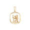 9ct Yellow Gold St Christopher Pendant PN1051Acotis Gold JewelleryPN1051