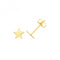 9ct Yellow Gold Star Stud Earrings ES701Acotis Gold JewelleryES701