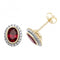 9ct Yellow Gold Stud Earrings ES1202RAcotis Gold JewelleryES1202R