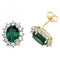 9ct Yellow Gold Stud Earrings ES1204EAcotis Gold JewelleryES1204E