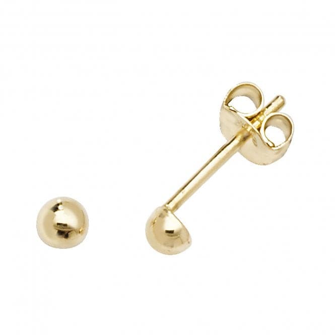 9ct Yellow Gold Stud Earrings ES580Acotis Gold JewelleryES580