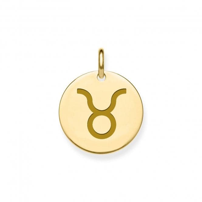 9ct Yellow Gold Taurus Zodiac Pendant PN1292Acotis Gold JewelleryPN1292