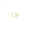 9ct Yellow Gold Thin Zirconia Hoops ER1212Acotis Gold JewelleryER1212 - 15