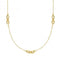 9ct Yellow Gold Triple Interlocking Circle Necklet NK372Acotis Gold JewelleryNK372