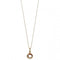9CT Yellow Gold Twist Knot Pendant GP2104Elements GoldGP2104