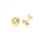 9ct Yellow Gold World Studs ES734Acotis Gold JewelleryES734