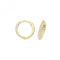 9ct Yellow Gold Zirconia Clickers ES1681Acotis Gold JewelleryES1681