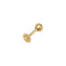 9ct Yellow Gold Zirconia Daisy Cartilage 6mm Post Stud ES910Acotis Gold JewelleryES910
