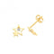 9ct Yellow Gold Zirconia Double Star Studs ES662Acotis Gold JewelleryES662