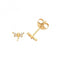 9ct Yellow Gold Zirconia Dragonfly Studs ES723Acotis Gold JewelleryES723