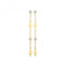 9ct Yellow Gold Zirconia Drop Earrings ER1166Acotis Gold JewelleryER1166