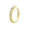 9ct Yellow Gold Zirconia Ear Cartilage Cuff ES1953Acotis Gold JewelleryES1953