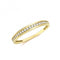 9ct Yellow Gold Zirconia Half Eternity Ring RN964Acotis Gold JewelleryRN964/J