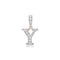 9ct Yellow Gold Zirconia Initial Pendant PN801/YAcotis Gold JewelleryPN801/Y