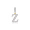 9ct Yellow Gold Zirconia Initial Pendant PN801/ZAcotis Gold JewelleryPN801/Z