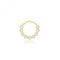9ct Yellow Gold Zirconia Septum Piercing ES2058Acotis Gold JewelleryES2058