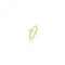 9ct Yellow Gold Zirconia Septum Piercing ES2060Acotis Gold JewelleryES2060