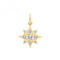 9ct Yellow Gold Zirconia Set Star Charm PN1175Acotis Gold JewelleryPN1175