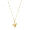 9ct Yellow Gold Zirconia Snake Charm Necklet NK426Acotis Gold JewelleryNK426