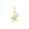 9ct Yellow Gold Zirconia Star Charm PN1144Acotis Gold JewelleryPN1144