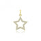 9ct Yellow Gold Zirconia Star Pendant PN1312Acotis Gold JewelleryPN1312