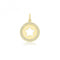 9ct Yellow Gold Zirconia Star Round Pendant PN1341Acotis Gold JewelleryPN1341