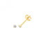 9ct Yellow Gold Zirconia Studs ES666Acotis Gold JewelleryES666