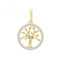 9ct Yellow Gold Zirconia Tree Of Life Charm PN1139Acotis Gold JewelleryPN1139