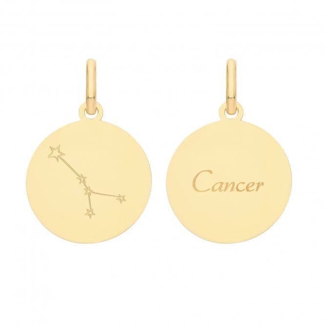 9ct Yellow Gold Zodiac Constellation Cancer PN1224Acotis Gold JewelleryPN1224