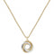 9ct Yellow & White Gold Ladies Gold 16+1 Inch Necklet NK087Acotis Gold JewelleryNK087