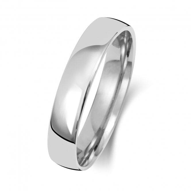 9K Slight Court 4 mm - 1.45 Wedding Ring W114WMWedding BandsW114WM/J