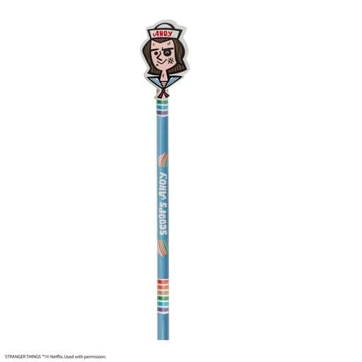 Stranger Things Pencil with eraser Scoops Ahoyteve CR5485