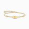 Charming Sterling Silver Gold Plated HARIBO Goldbears Bracelet A2203-414-39