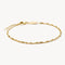 Thomas Sabo Charm Club Charming Connect Gold Plated Singapore Design Bracelet A2208-413-39-L19v