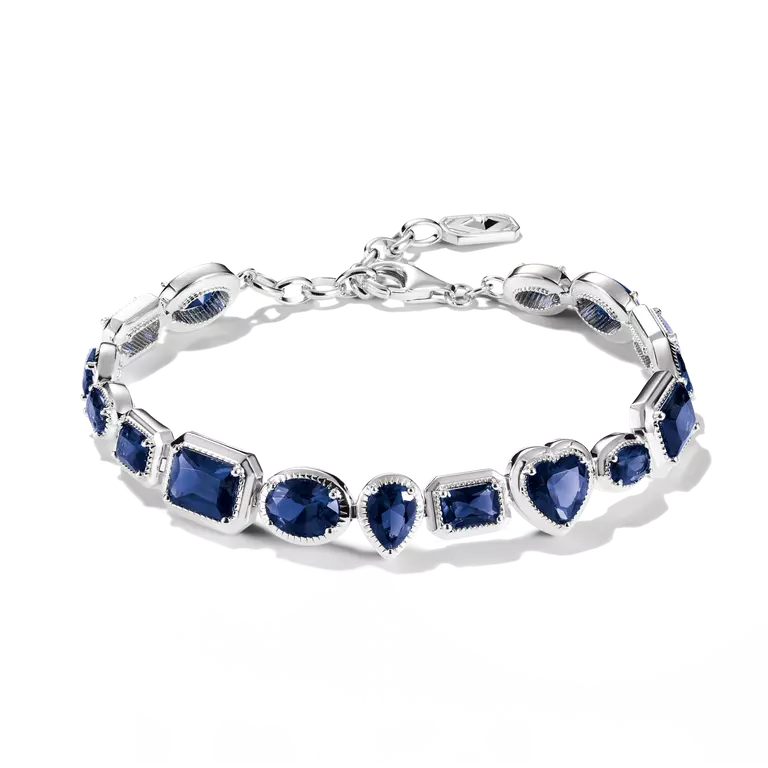 Thomas Sabo Elyndra Sterling Silver Nanocrystal Bracelet A2217-699-1-L19V