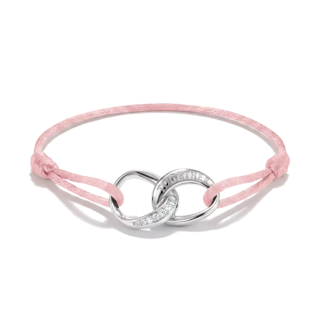 Thomas Sabo Sterling Silver Together Bracelet A2236-051-9-L24V