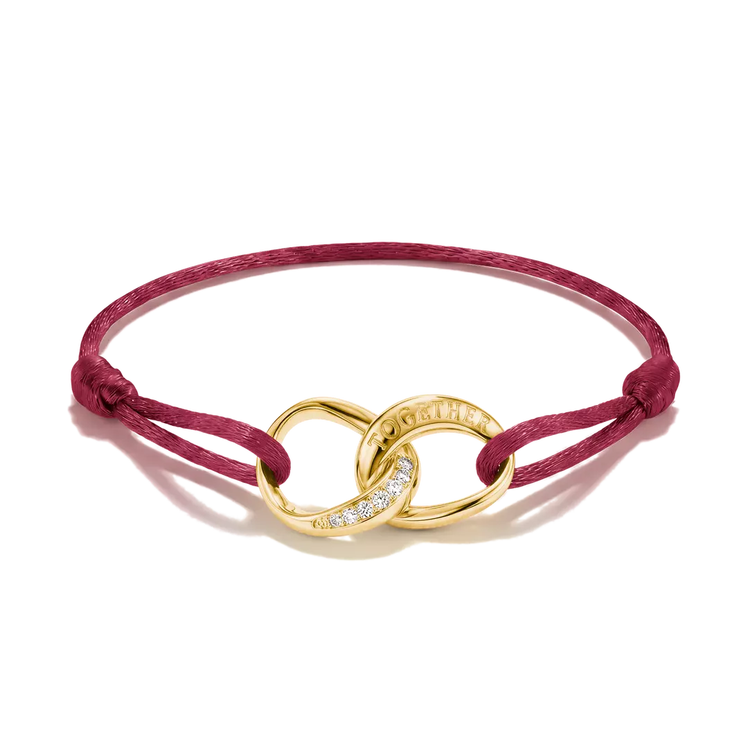 Thomas Sabo 18k Gold Plated Together Bracelet A2236-M03-10-L24V