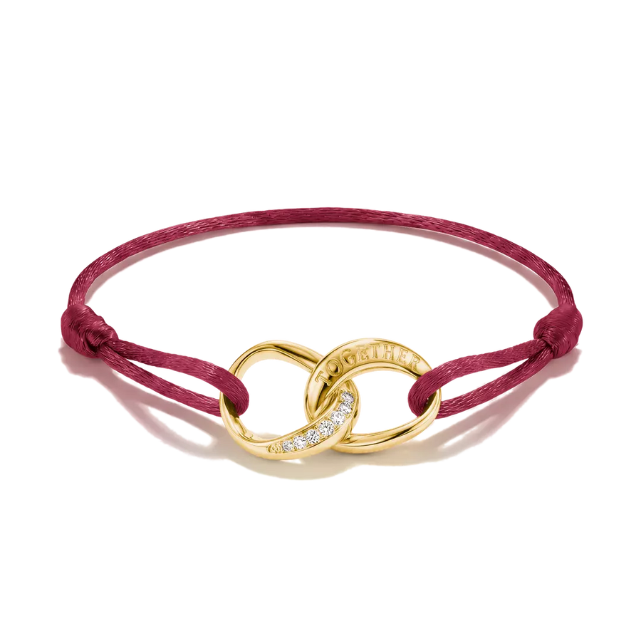 Thomas Sabo 18k Gold Plated Together Bracelet A2236-M03-10-L24V