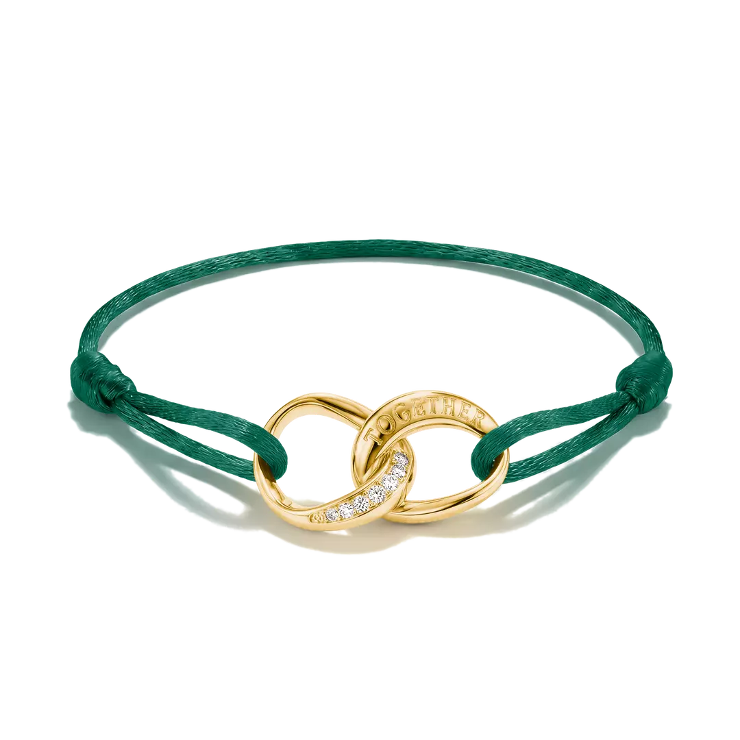 Thomas Sabo 18k Gold Plated Together Bracelet A2236-M03-6-L24V