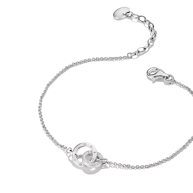 Thomas Sabo Sterling Silver Together Bracelet A2239-051-14-L19V