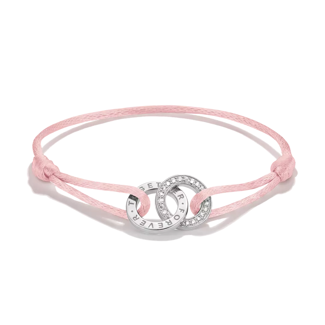 Thomas Sabo Sterling Silver Together Bracelet A2240-051-9-L24V