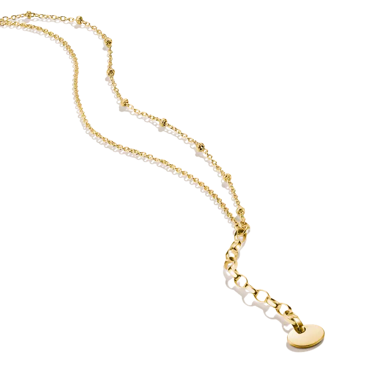 Thomas Sabo 18k Gold Plated Classic Double Bracelet A2241-M01-39-L19V