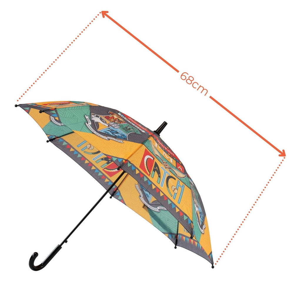 Harry Potter 48Cm / 19" Automatic Polyester Umbrella Orange AG-502-HP