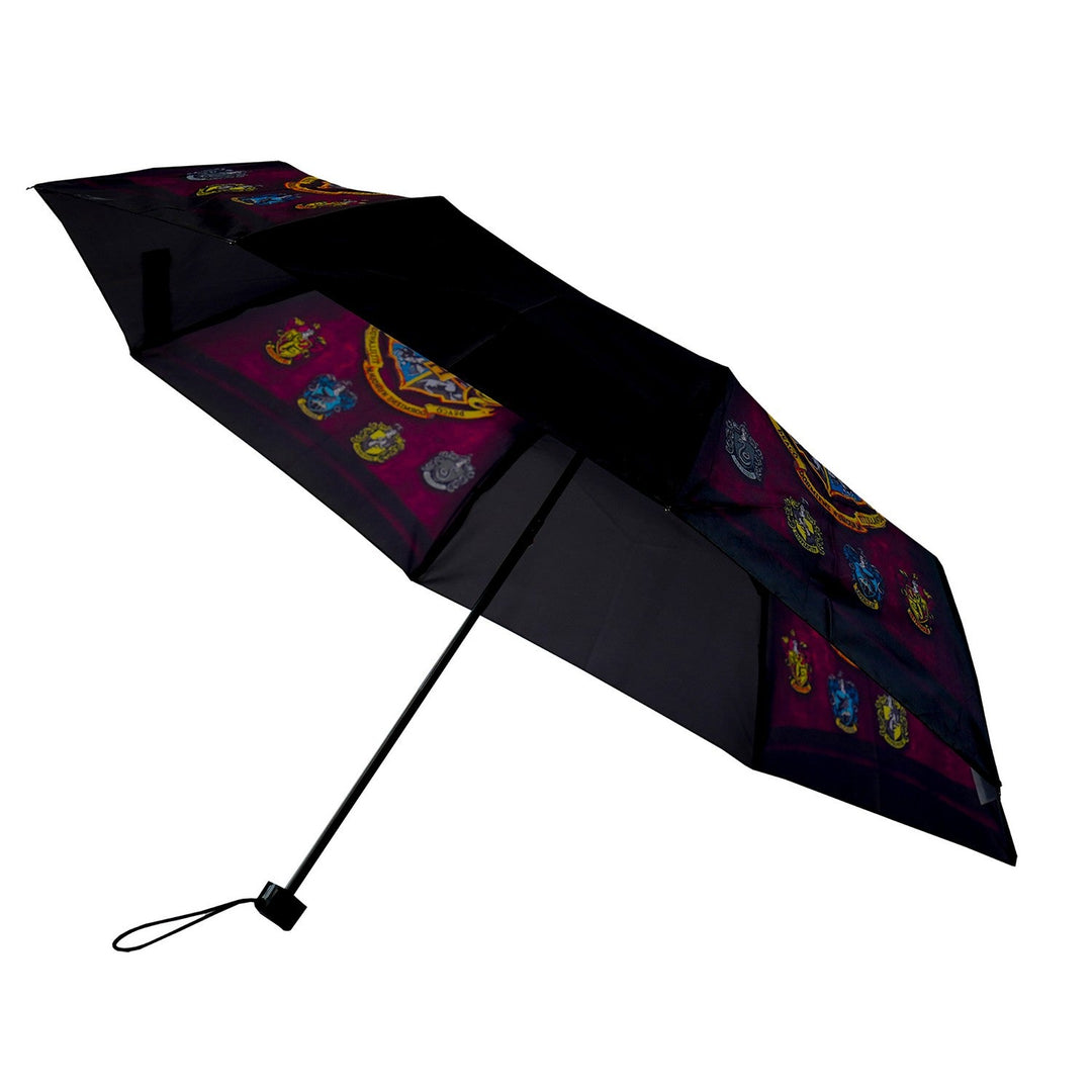 Harry Potter Children Size Polyester Folding Umbrella 48Cm Black AG-503-HP