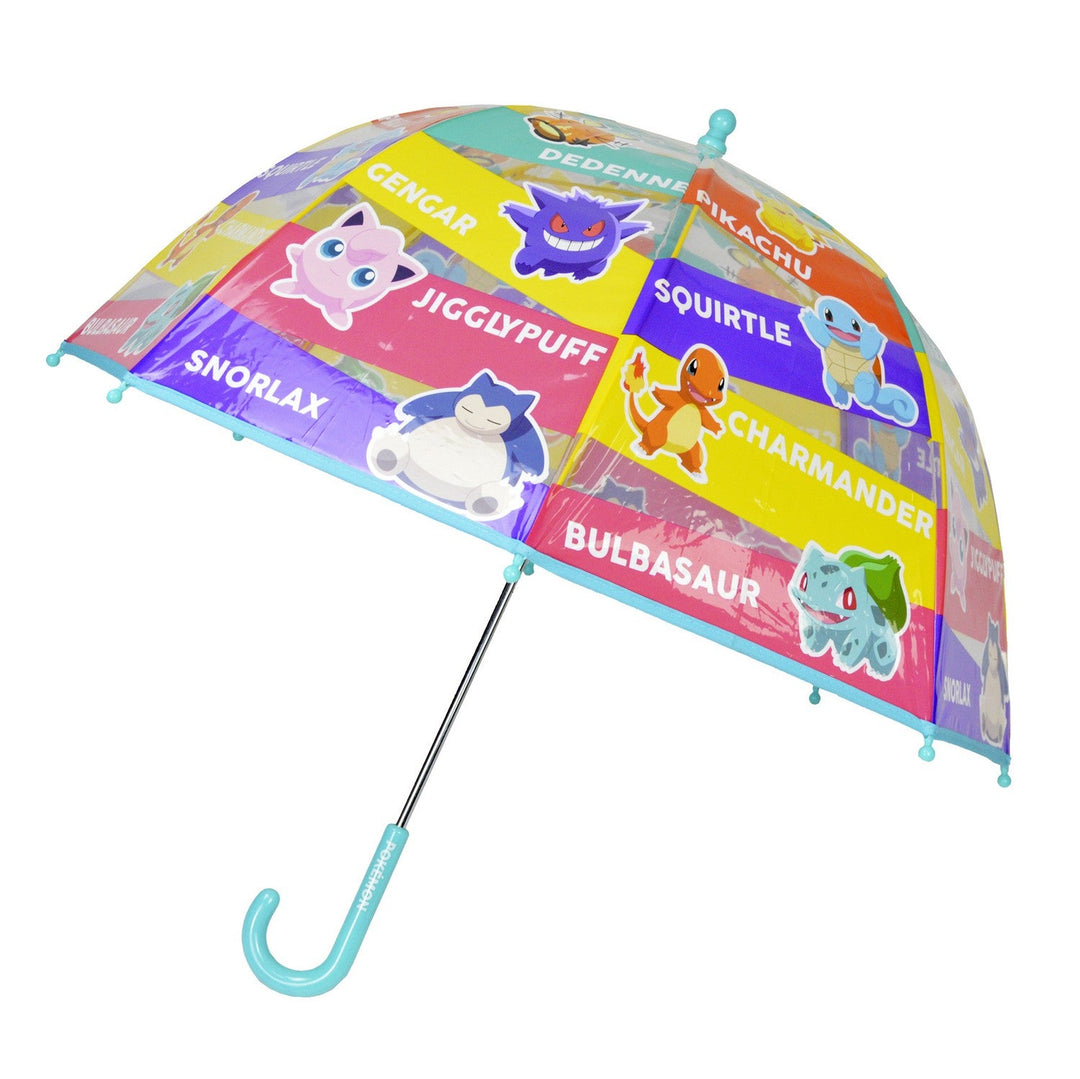 Kids Film And Cartoon Pokemon Pokémon Children 48 Cm Transparent Bubble Manual Umbrella AG-511-PK