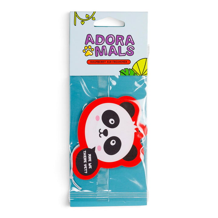 Raspberry Adoramals Panda Air Freshener AIRF109