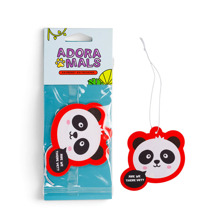 Raspberry Adoramals Panda Air Freshener AIRF109