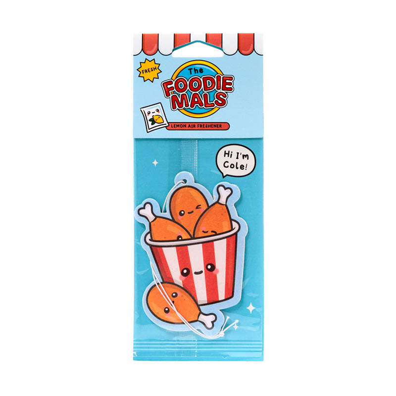 Lemon Foodiemals Cole the Fried Chicken Bucket Air Freshener AIRF157
