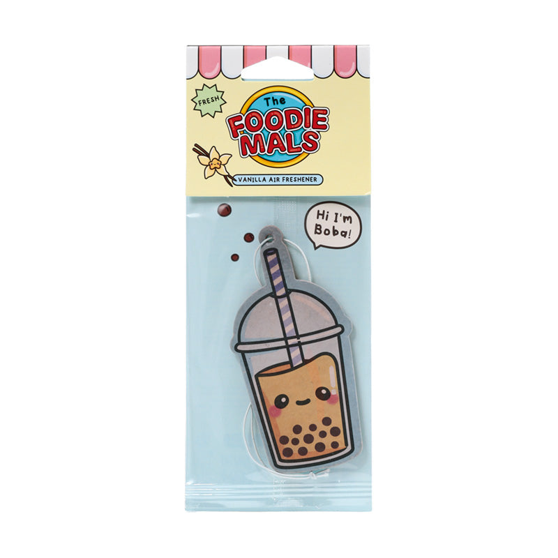 Vanilla Foodiemals Boba the Bubble Tea Air Freshener AIRF159